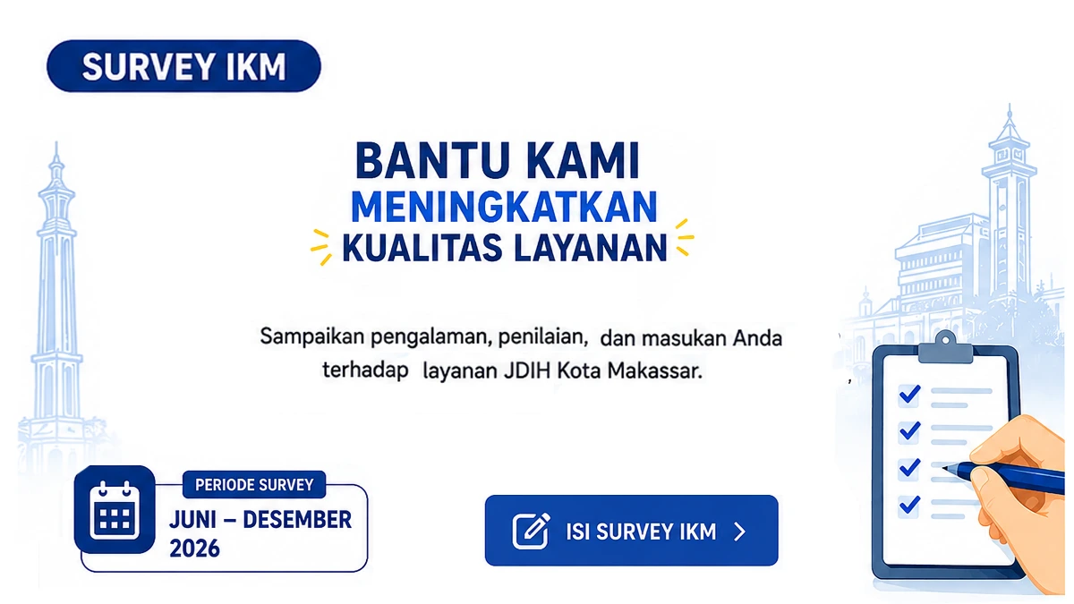 Survey IKM JDIH Kota Makassar